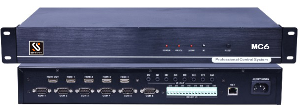 HDMI版中控主机 (6个串口 8红外 4弱电口 4进1出HD